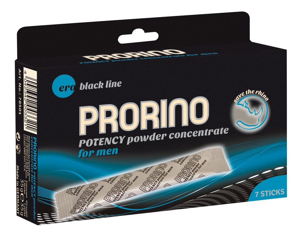 Prorino Potency Powder - Complemento Alimenticio para Hombres (7 Sobres)