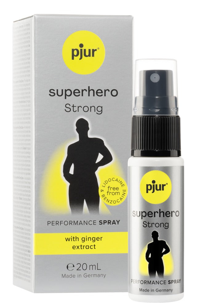 Pjur Superhero Strong Spray 20ml - Gel Estimulante para Hombres