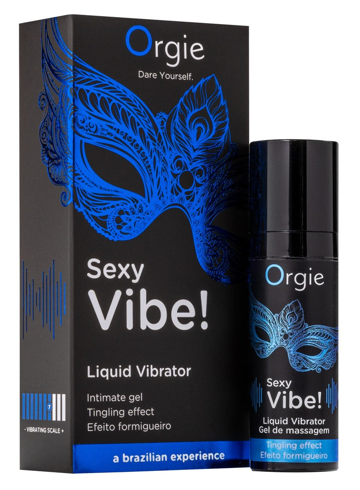 Liquid Vibrator 15 ml - Gel Excitante con Efecto Vibrador de Orgie