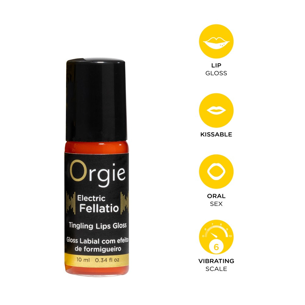 Electric Fellatio 10 ml - Gel Estimulante con Efecto Hormigueo y Vibración