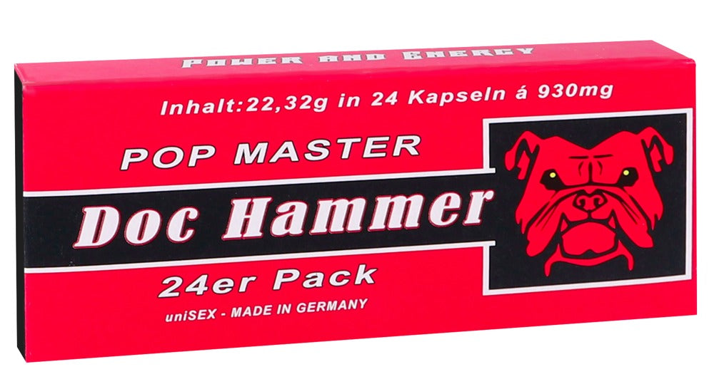 Doc Hammer Pop Master 24 Cápsulas - Suplemento Dietético