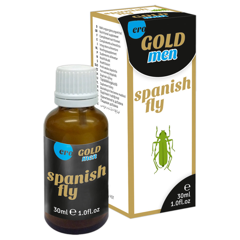 Spain Fly Men GOLD Strong 30ml - Suplemento Afrodisiaco Potenciado