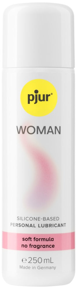 Pjur Woman Lubricante Personal 250 ml - Fórmula Concentrada para Piel Sensible
