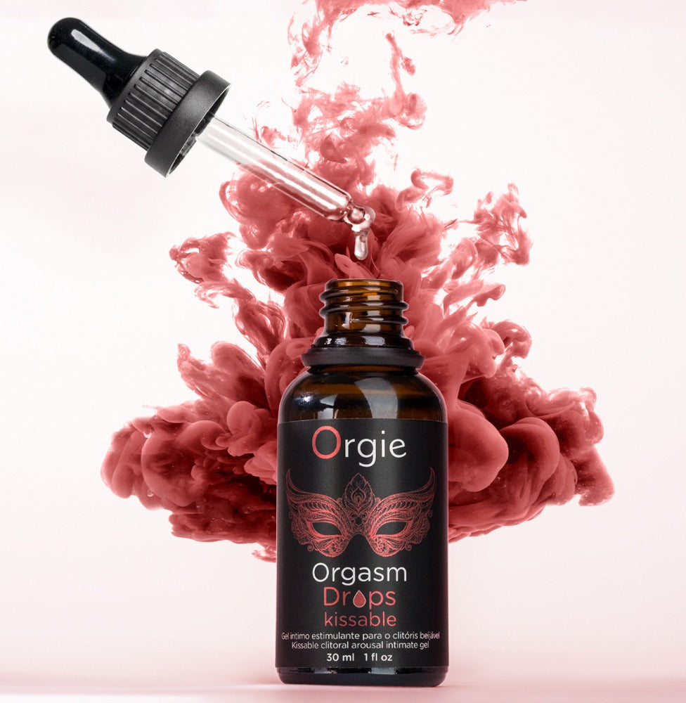 Orgasm Drops Kissable 30 ml - Gel Estimulante Clítoris Orgie