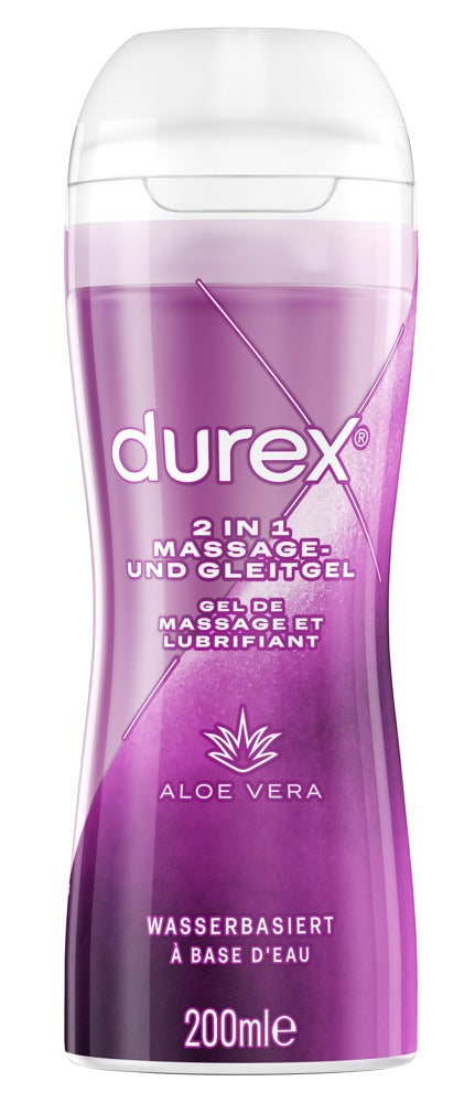 Durex Play Massage 200 ml - Lubricante con Aloe Vera