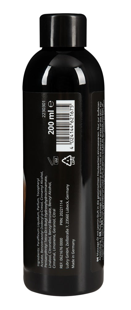 Aceite de Masaje Erótico Jasmine Magoon 200ml - Aroma Sensual