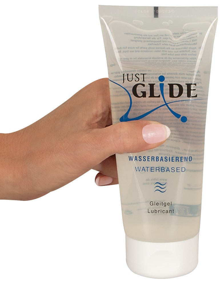 Just Glide Water-based Lubricante Base Agua 200 ml - Fórmula Vegana