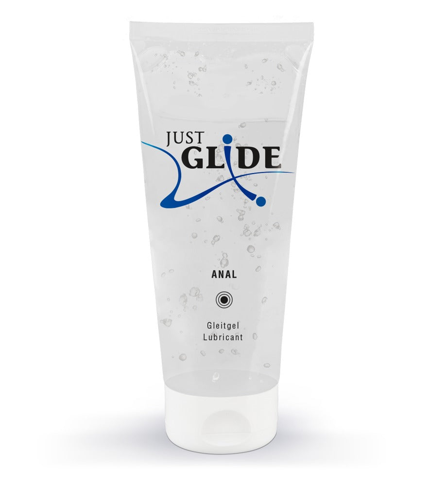 Just Glide Anal Lubricante 200 ml - Base Acuosa pH Optimizado
