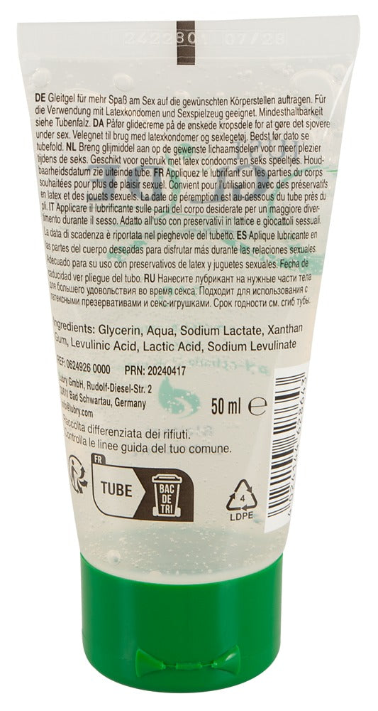 Just Glide Bio Lubricante Orgánico 50 ml - Natural y Vegano