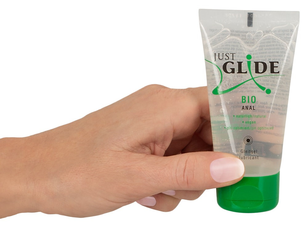 Just Glide Bio Anal 50 ml - Lubricante Orgánico a Base de Agua