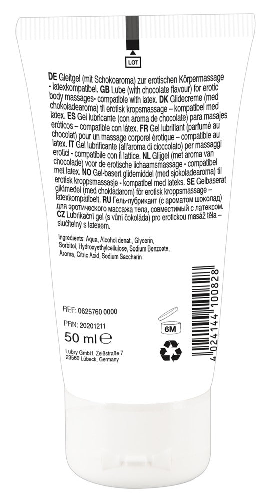 Lick it! Gel Masaje Chocolate 50 ml - Base Agua Vegano