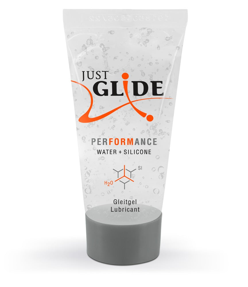 Just Glide Performance Lubricante Íntimo 20 ml - Híbrido Agua-Silicona