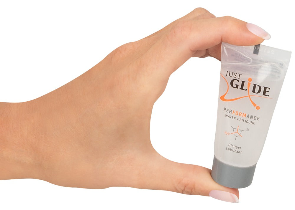 Just Glide Performance Lubricante Íntimo 20 ml - Híbrido Agua-Silicona