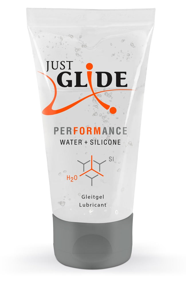 Just Glide Performance Lubricante 50 ml - Base Agua y Silicona