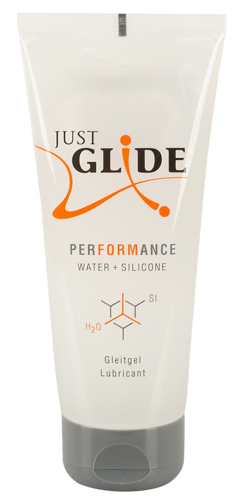 Just Glide Performance Lubricante 200ml - Base Agua y Silicona