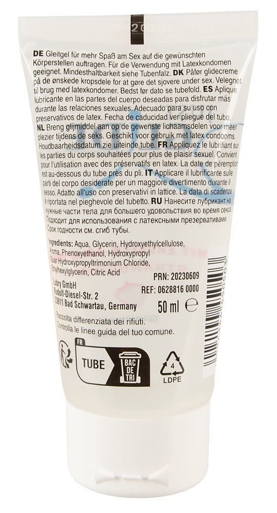 Just Glide Strawberry Lubricante Base Agua 50 ml