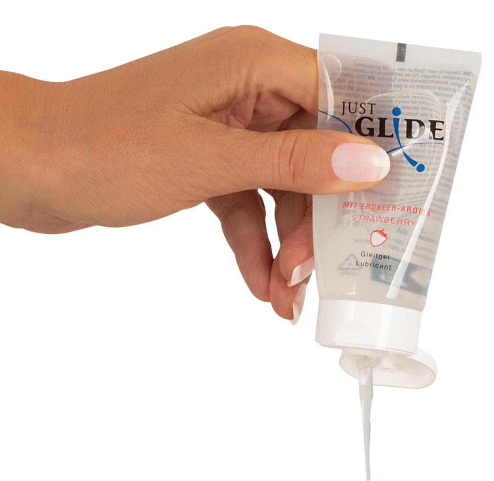 Just Glide Strawberry Lubricante Base Agua 50 ml