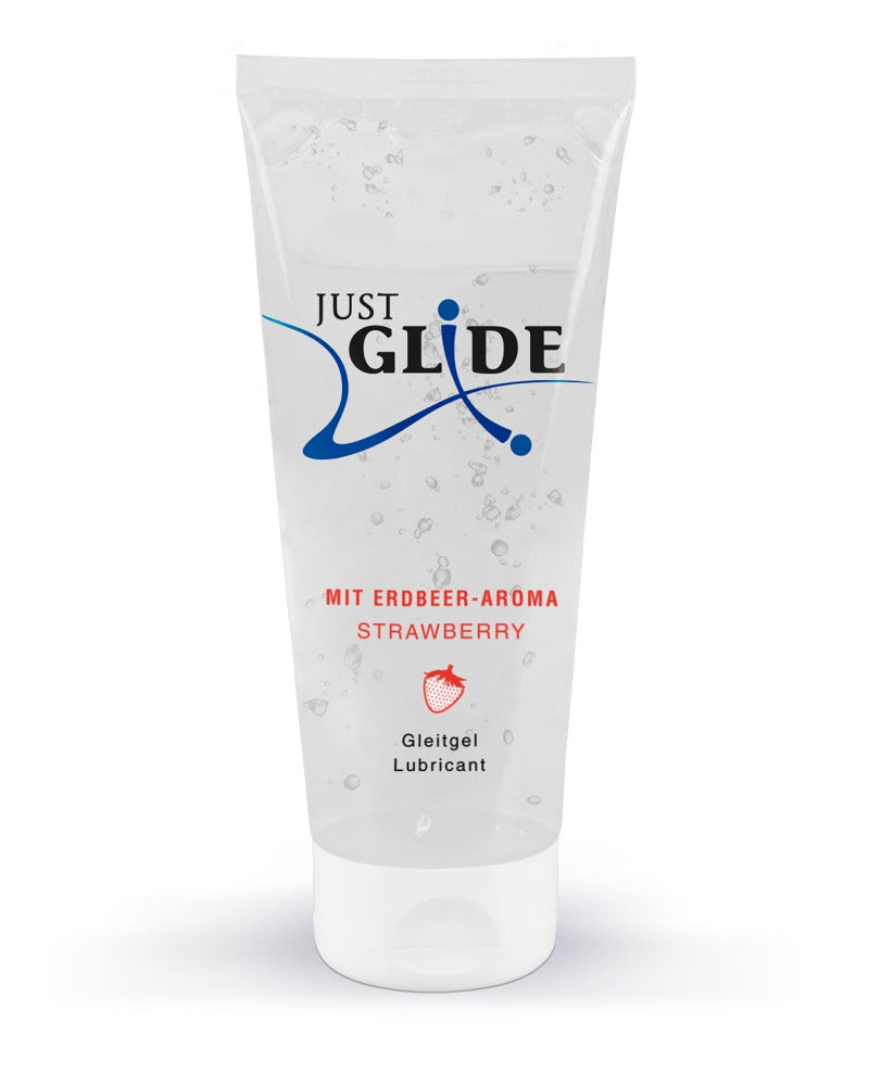 Just Glide Strawberry Lubricante Base Agua 200 ml