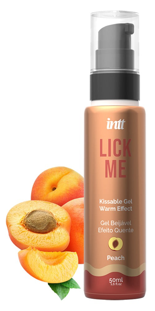 Lick Me Peach 50 ml - Gel Comestible Aroma Melocotón Intt