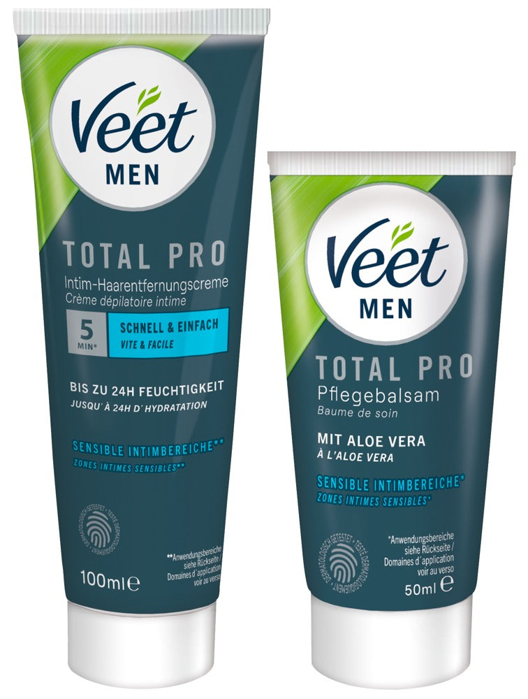 Veet Men Hair Removal Set - Depilación Íntima TOTAL PRO