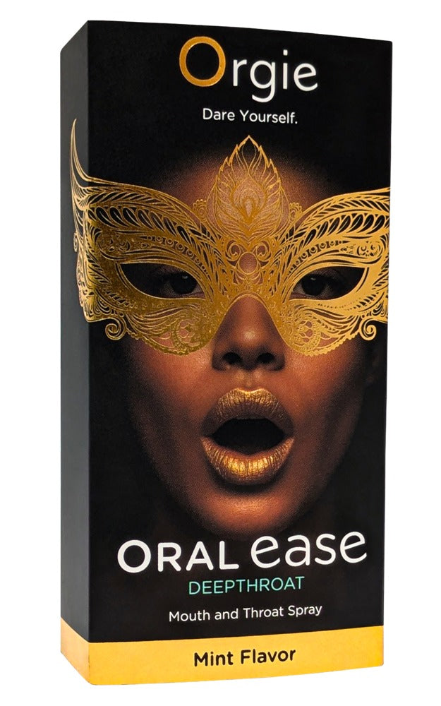 Oral Ease Deepthroat Spray Bucal 15ml - Sensación Refrescante con Sabor a Menta