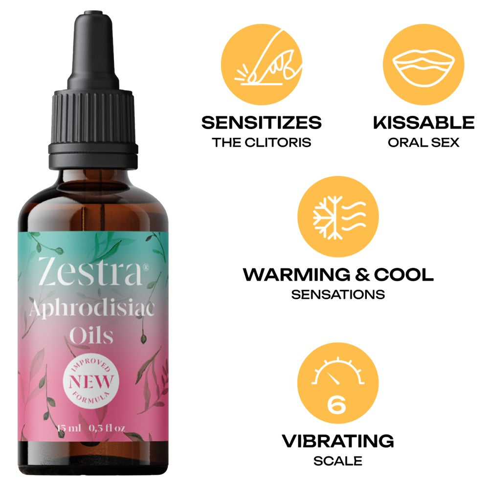 Zestra Aphrodisiac - Aceite Estimulante para Mujer 15 ml