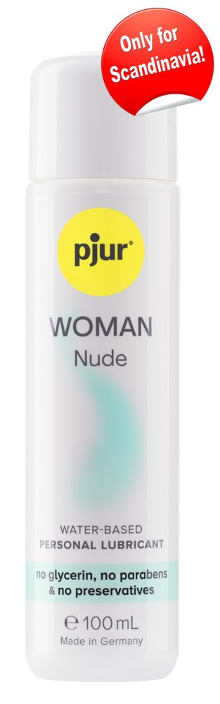 Pjur Woman Nude 100 ml - Lubricante Íntimo sin Aditivos