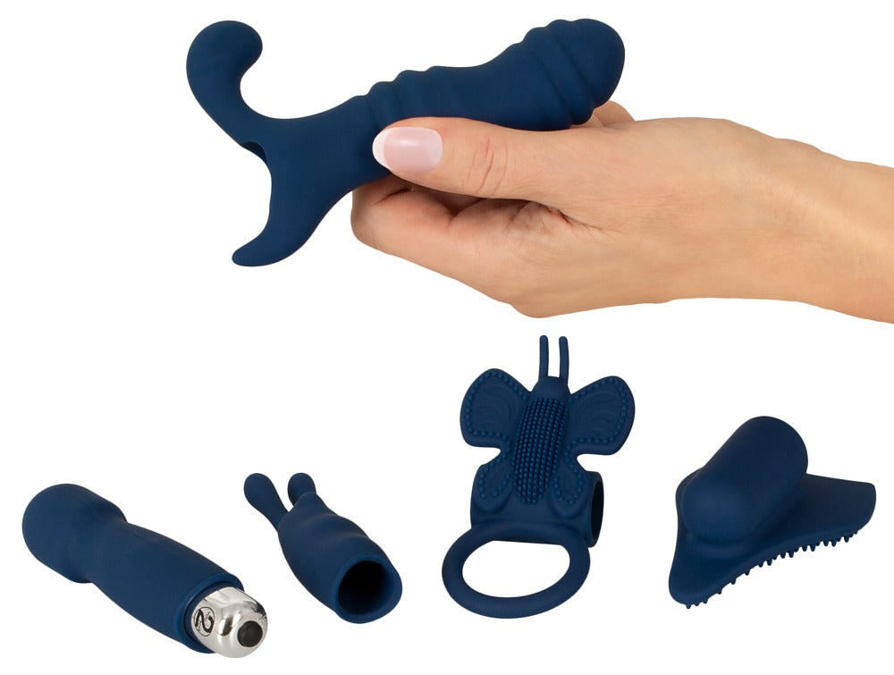 Magic Shiver Bullet con 5 Accesorios Intercambiables