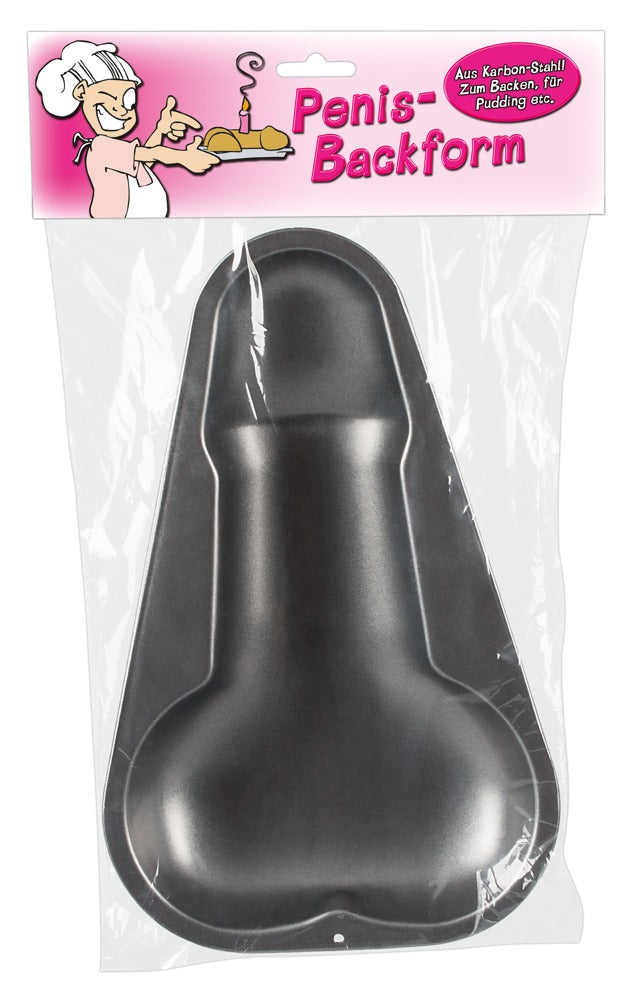 Molde para Hornear Pene - Acero al Carbono 29 cm