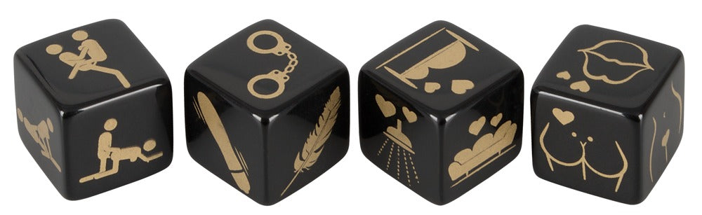 Dice Set Pack de 4 Dados Eróticos ORION
