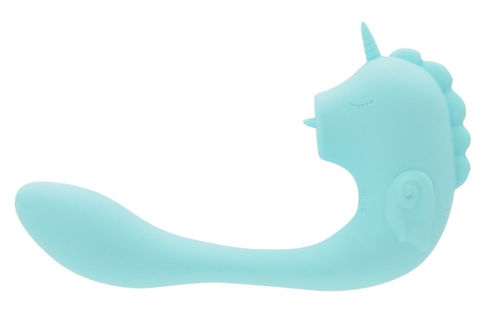 Unihorn C-Horse Ocean Peak - Vibrador Doble de Silicona Flexible