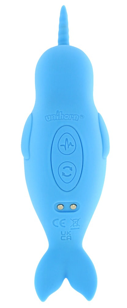 Unihorn of the Sea - Vibrador Externo Narwhal con Doble Función