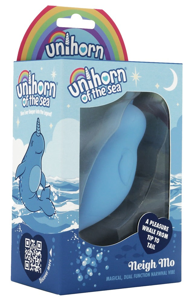 Unihorn of the Sea - Vibrador Externo Narwhal con Doble Función