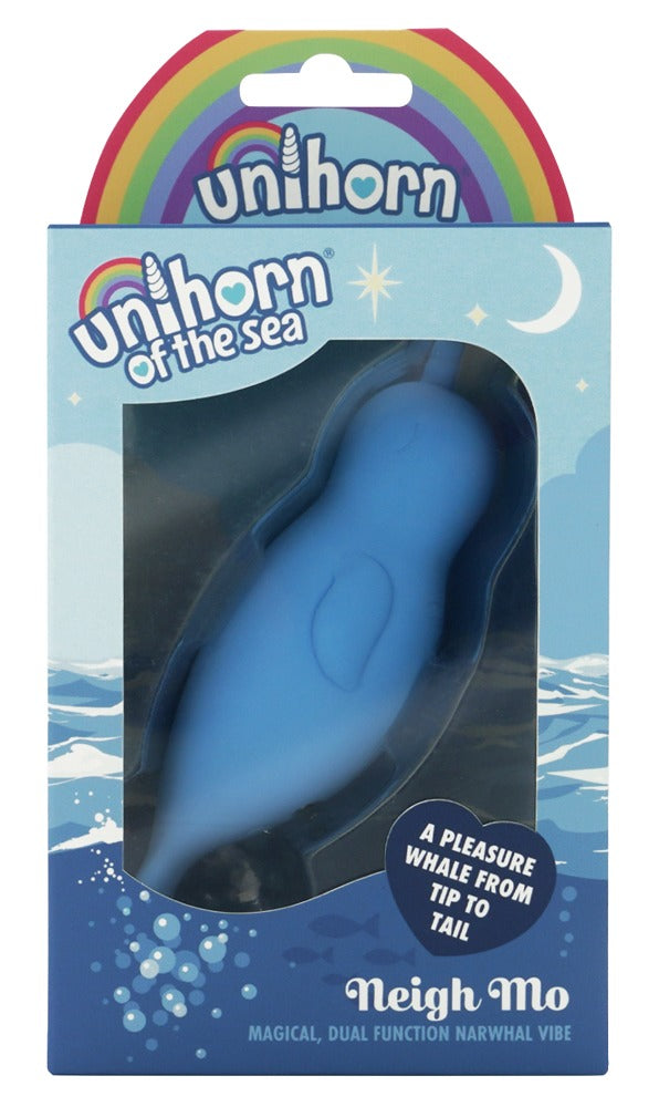 Unihorn of the Sea - Vibrador Externo Narwhal con Doble Función