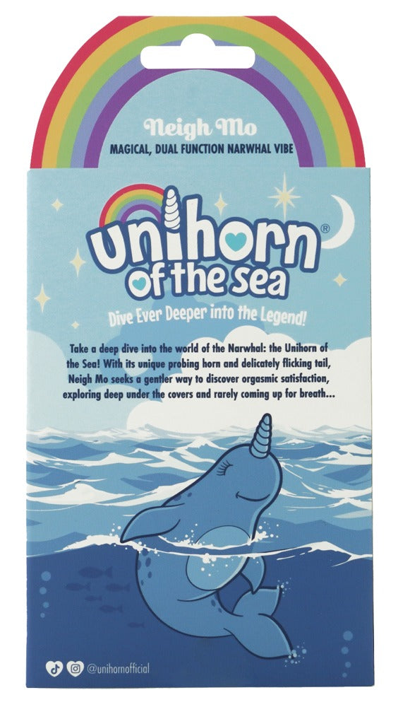 Unihorn of the Sea - Vibrador Externo Narwhal con Doble Función