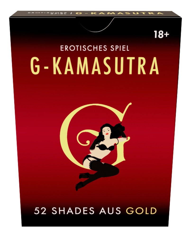 G-Kamasutra Card Display 24 - Juego de Cartas Eróticas 52 Sombras de Oro