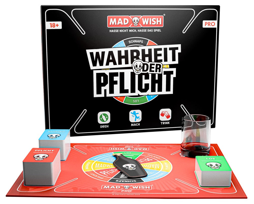 MadWish Pro Party Game - Juego de Beber y Retos para Fiestas