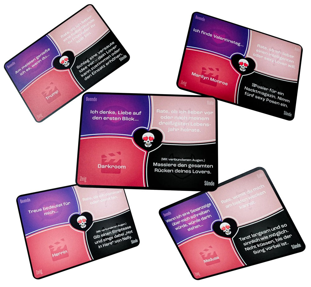 Mad Loverz - Juego Erótico para Parejas | Desafíos, Pantomima y Tareas Sensuales