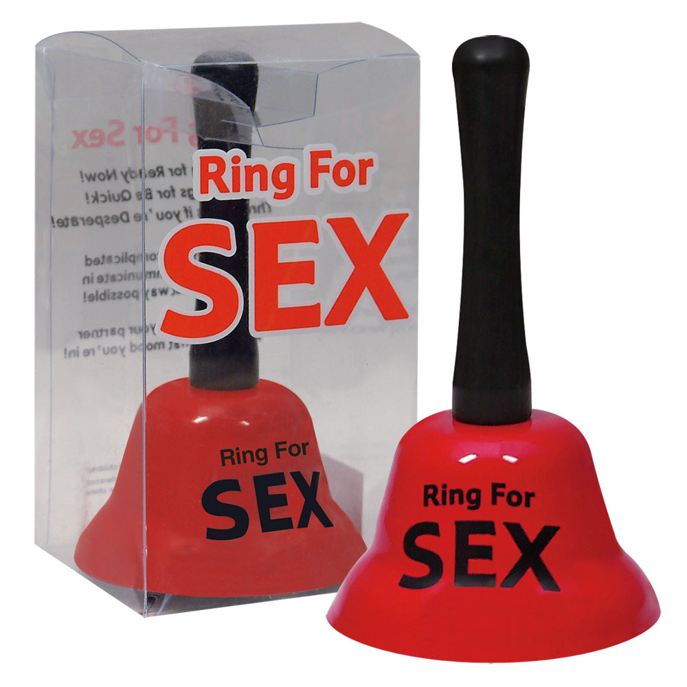 Campana Metálica Sex Bell Ring - Artículo de Fiesta