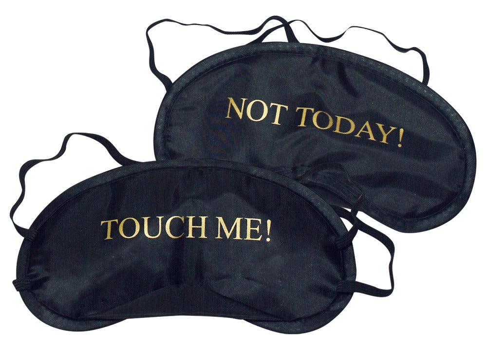 Mood Blindfold - Antifaz Reversible de Satén Negro ORION