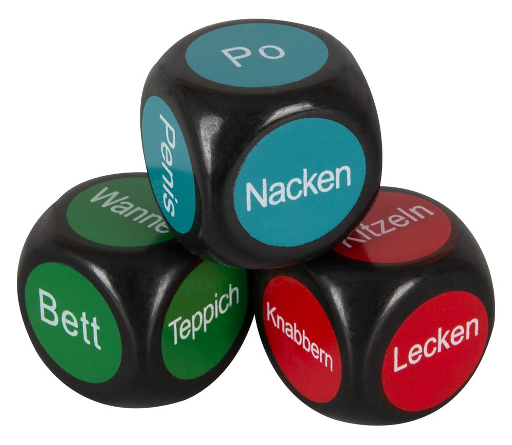 Pleasure Dice German - Dados Eróticos para Parejas