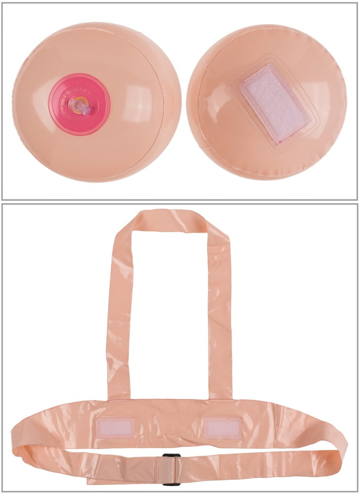 Pechos Hinchables x2 - Juego de Fiesta para Duelos Divertidos