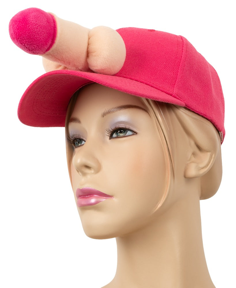 Gorra de Béisbol Penis Rosa - Accesorio Fiesta Descarado