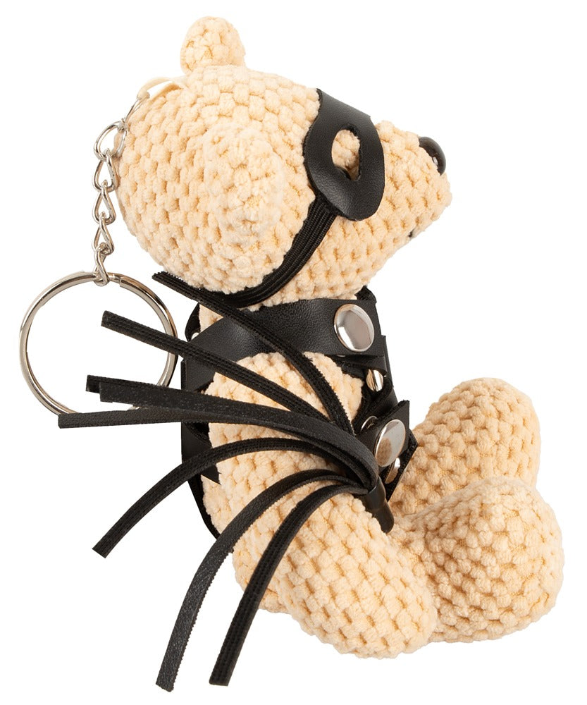 Teddy Flogger Bad Kitty - Peluche SM con Arnés y Látigo