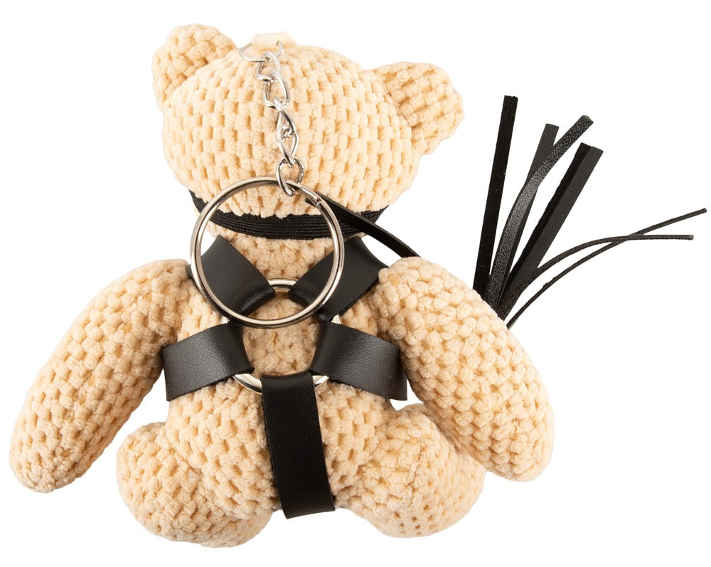 Teddy Flogger Bad Kitty - Peluche SM con Arnés y Látigo