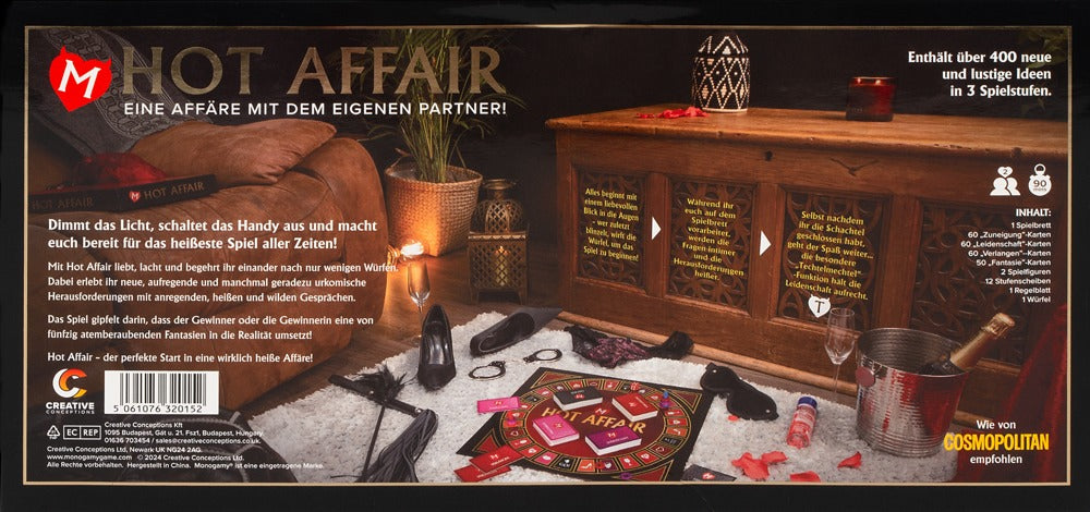 Hot Affair by Monogamy - Juego Erótico de Mesa para Parejas