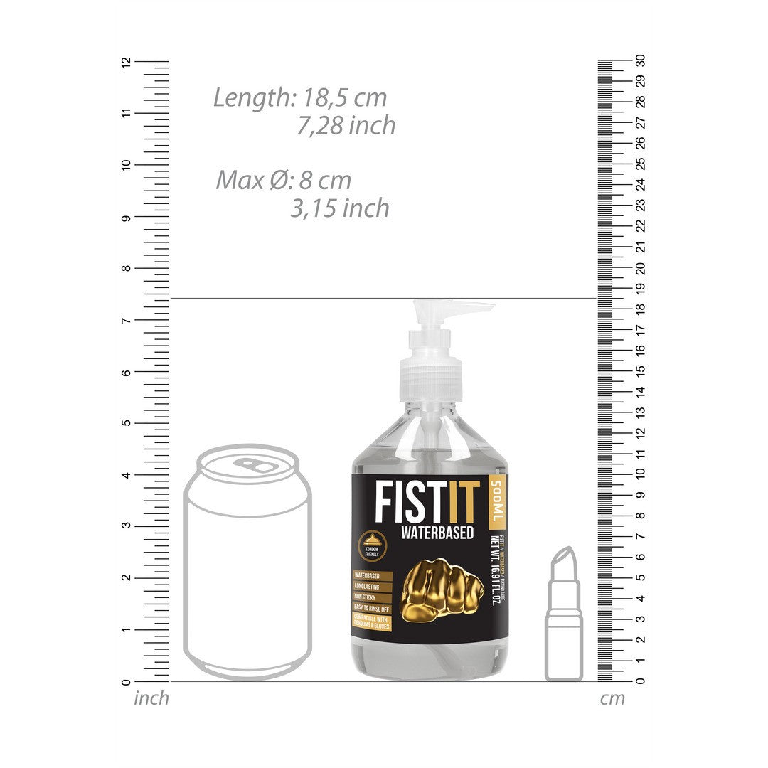 LUBRICANTE A BASE DE AGUA 17 FL OZ 500 ML FIST IT