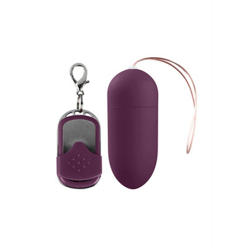 HUEVO VIBRADOR CON MANDO A DISTANCIA L MORADO SHOTS TOYS