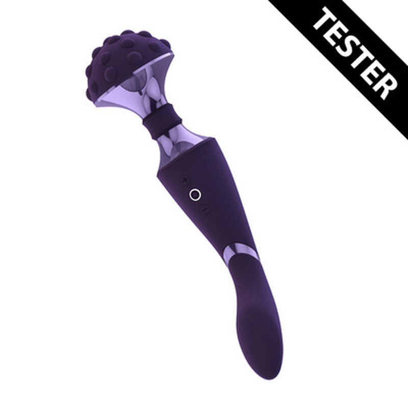 TESTER VARITA DE MASAJE SHIATSU BENDABLE ROXO VIVE