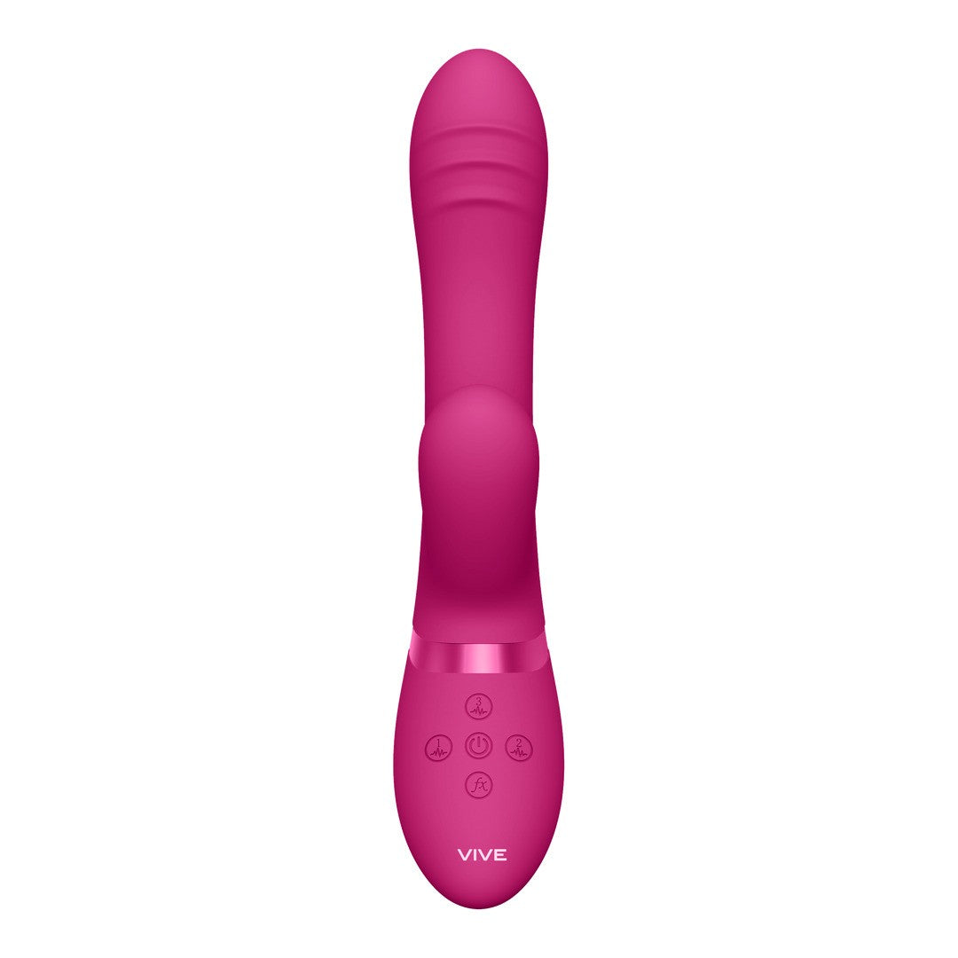 VIBRADOR TANI FINGER MOTION WITH PULSE-WAVE ROSA VIVE